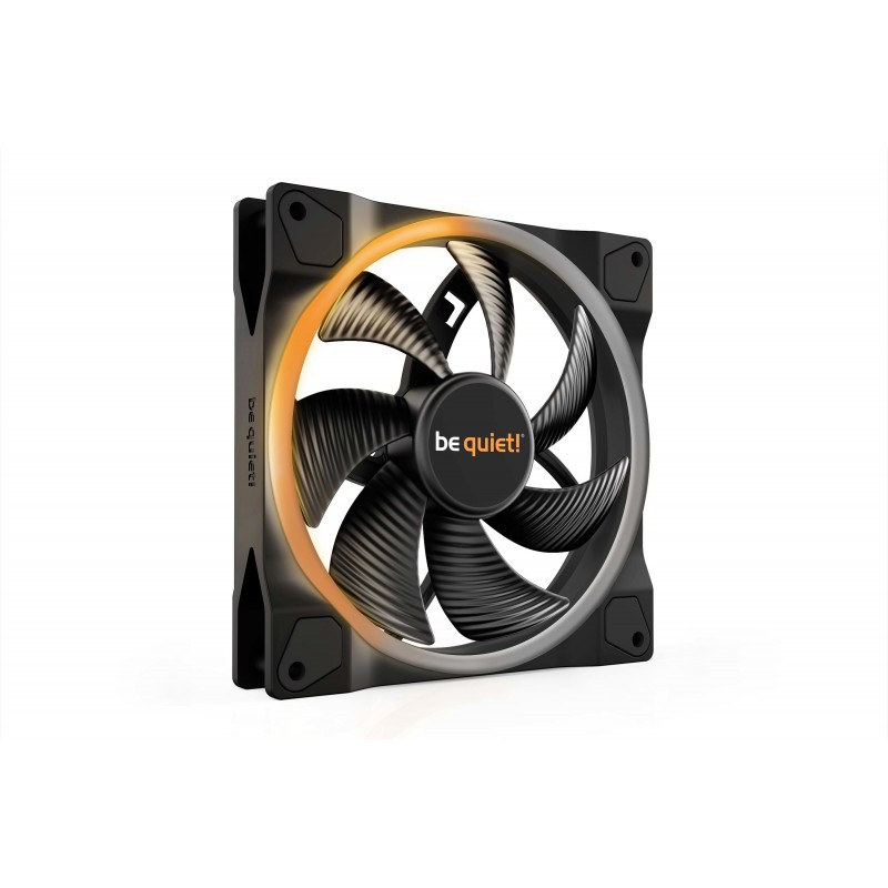 Be Quiet! Light Wings 140 mm PWM | Ventilateur PC ARGB, Ventilateur, 14 cm, 1500 trmin, 95,14 m³h, Noir