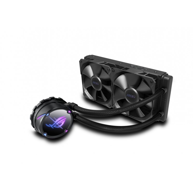 ASUS ROG STRIX LC II 240, Refroidisseur de liquide tout-en-un, 12 cm, 137,5 m³h, Noir