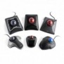 Kensington Trackball Orbit avec molette de défilement Scroll Ring, Ambidextre, Optique, USB Type-A, Noir