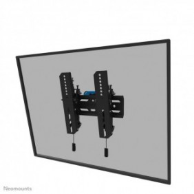 Neomounts WL35S-850BL12 Support pour écran mural 24-65" - inclinable - verrouillable - installation rapide, 165,1 cm 65", 75 x 75 mm, 200 x 200 mm, 0 - 12, Acier, Noir