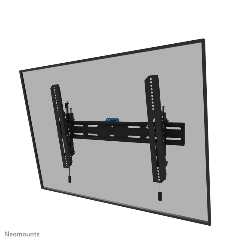Neomounts WL35S-850BL16 Support pour écran mural 42-86" - inclinable - verrouillable - installation rapide, 2,18 m 86", 100 x 100 mm, 600 x 400 mm, 0 - 12, Acier, Noir