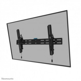 Neomounts WL35S-850BL18 Support pour écran mural 43-86" - inclinable - verrouillable - installation rapide, 2,18 m 86", 100 x 100 mm, 800 x 400 mm, 0 - 12, Acier, Noir