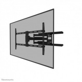Neomounts WL40-550BL18 Support pour écran mural 43-75" - orientable - installation facile, 200 x 100 mm, 800 x 400 mm, -3 - 15, 0 - 54, Acier, Noir