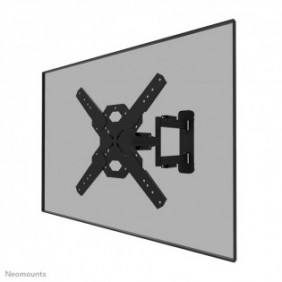 Neomounts WL40S-850BL14 Support pour écran mural 32-65" - orientable - installation rapide, 100 x 100 mm, 400 x 400 mm, -2 - 12, 0 - 45, Acier, Noir