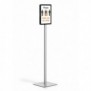 Durable INFO STAND BASIC A4 1 ST 501257 , Stand d'information, A4, Métal, Plastique, Gris, 21 cm, 29,7 cm