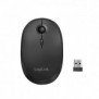 LogiLink ID0204, Ambidextre, RF sans fil + Bluetooth, 1600 DPI, Noir