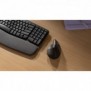 Logitech Lift, Droitier, Conception verticale, Optique, RF sans fil + Bluetooth, 4000 DPI, Graphite
