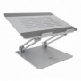 ICY BOX IB-NH300, Supports de Laptop, Argent, Aluminium, Silicone, 43,2 cm 17", 3 kg, 15 cm