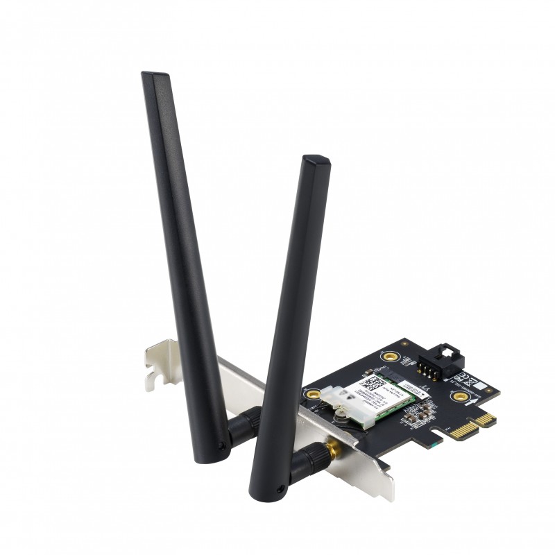 ASUS PCE-AX1800 BT5.2, Interne, Sans fil, PCI Express, WLAN  Bluetooth, Wi-Fi 6 802.11ax, 1775 Mbits