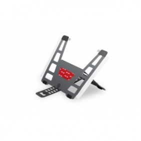 Bakker UltraStand Universal, Supports de Laptop, Noir, Gris foncé, Aluminium, Caoutchouc, Acier, 33 cm 13", 39,6 cm 15.6", 3 kg