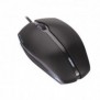 Cherry GENTIX CORDED ILLUMINATED MOUSE, Souris rétroéclairée, noir, USB, Ambidextre, Optique, USB Type-A, 1000 DPI, Noir
