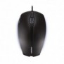 Cherry GENTIX CORDED ILLUMINATED MOUSE, Souris rétroéclairée, noir, USB, Ambidextre, Optique, USB Type-A, 1000 DPI, Noir