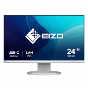 EIZO FlexScan EV2490-WT, 60,5 cm 23.8", 1920 x 1080 pixels, Full HD, LED, 5 ms, Blanc