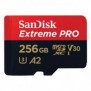 SanDisk Extreme PRO, 256 Go, MicroSDXC, Classe 10, UHS-I, 200 Mos, 140 Mos