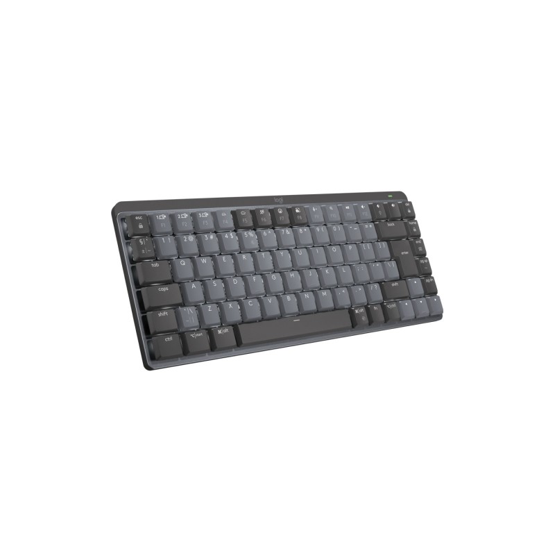 Logitech Master 920-010780, Sans fil, RF sans fil + Bluetooth, Clavier mécanique, QWERTY, LED, Graphite