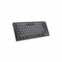 Logitech Master 920-010780, Sans fil, RF sans fil + Bluetooth, Clavier mécanique, QWERTY, LED, Graphite