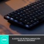 Logitech Master 920-010780, Sans fil, RF sans fil + Bluetooth, Clavier mécanique, QWERTY, LED, Graphite