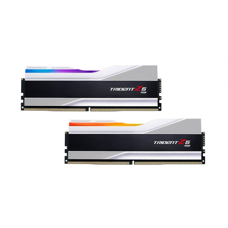 G.Skill Trident Z RGB F5-6000J3040G32GX2-TZ5RS, 64 Go, 2 x 32 Go, DDR5, 6000 MHz, 288-pin DIMM