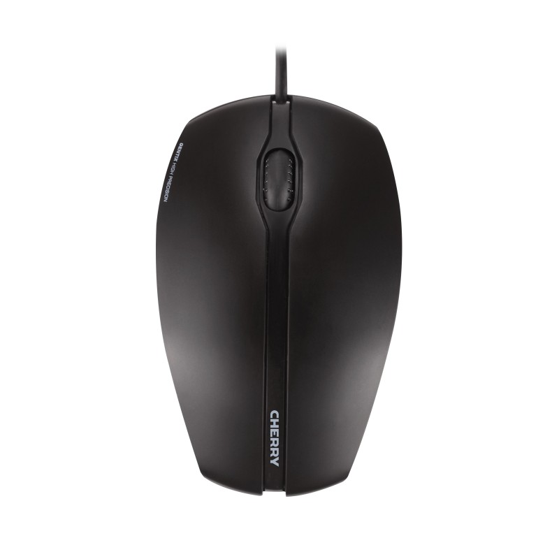 Cherry GENTIX Souris filaire, noir, USB, Ambidextre, Optique, USB Type-A, 1000 DPI, Noir