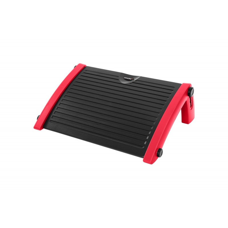 AKRacing Footrest, Noir, Rouge, 10 - 25, 45 cm, 34,5 cm