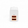 DIGITUS Chargeur USB, 2 ports USB A, 15,5 W, Intérieure, Secteur, 5 V, 3,1 A, Blanc