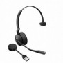 Jabra Engage 55, Sans fil, BureauCentre d'appels, 57 g, Casque, Noir, Titane