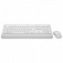 Logitech 920-011022, Sans fil, Bluetooth, Clavier à membrane, QWERTZ, Blanc, Souris incluse