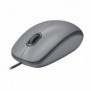 Logitech M110 Silent, Ambidextre, Optique, USB Type-A, 1000 DPI, Graphite, Gris