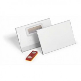 Durable 824419, Porte-badge, Paysage, Plastique, Transparent, 90 mm, 5,4 cm