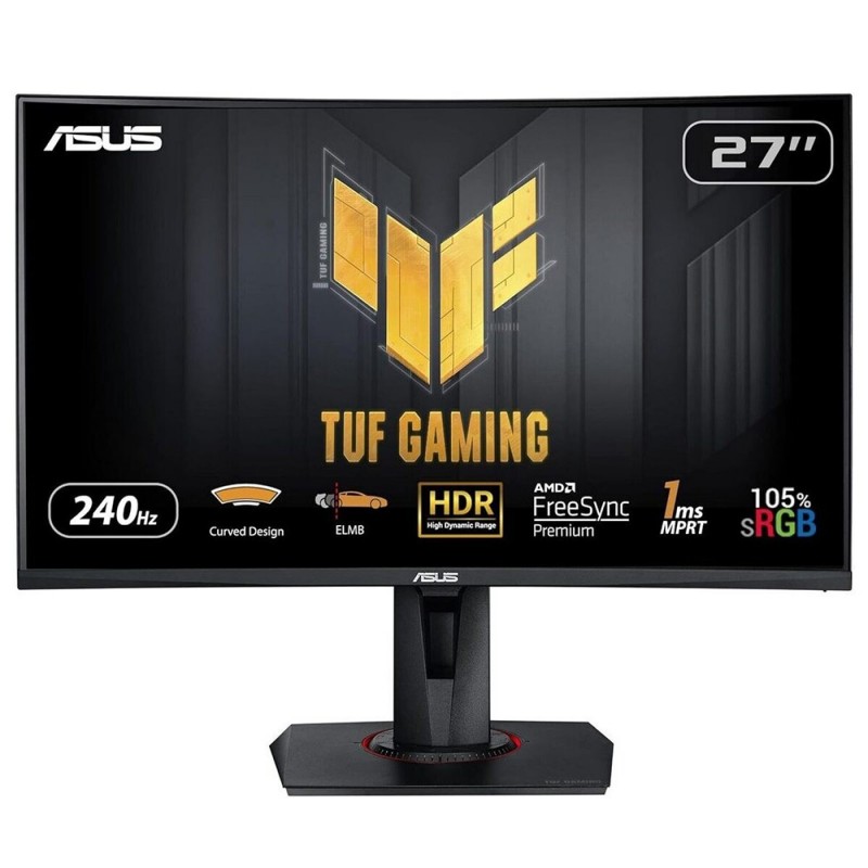 ASUS TUF Gaming VG27VQM, 68,6 cm 27", 1920 x 1080 pixels, Full HD, LED, Noir