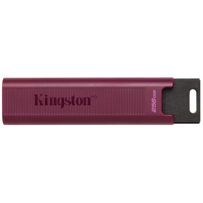 Kingston DataTraveler 256GB Max Type-A 1000R900W USB 3.2 Gen 2, 256 Go, USB Type-A, 3.2 Gen 2 3.1 Gen 2, 1000 Mos, Slide, Rouge