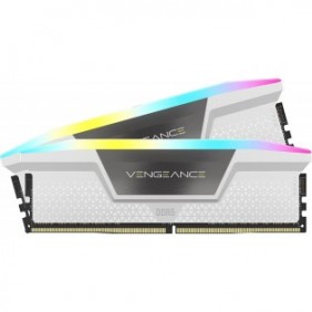 Corsair 32GB  DDR5 6200MHz Vengeance RGB W, 32 Go, 2 x 16 Go, DDR5, 6200 MHz, 288-pin DIMM