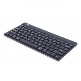R-Go Tools Clavier ergonomique R-Go Compact Break, clavier compact avec logiciel de pause,QWERTY , Bluetooth, noir, 75%, Sans fil, Bluetooth, Clavier à membrane, QWERTY, Noir