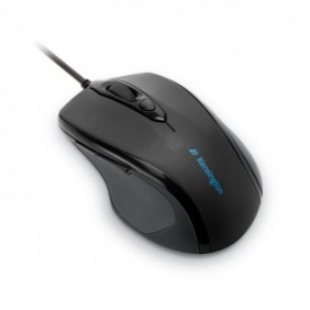 Kensington Souris filaire taille moyenne Pro Fit, Droitier, Optique, USB Type-A, 1000 DPI, Noir