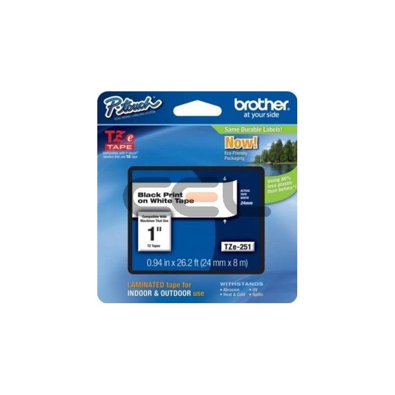 Brother TZE251CIV, TZ, Philippines, 8 m, 30 mm, 65 mm, 90 mm