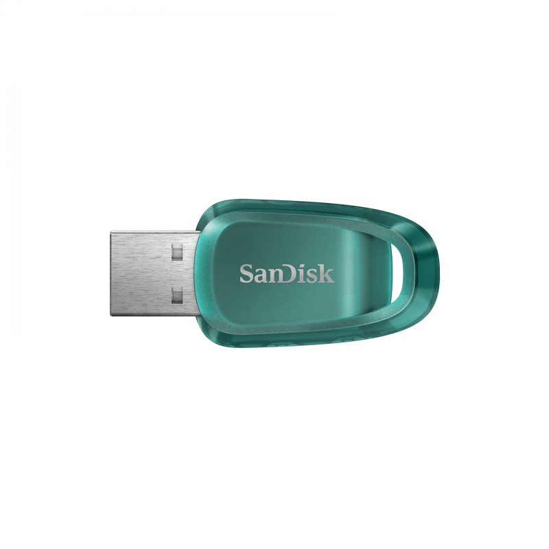 SanDisk Western Digital Ultra Eco, 256 Go, USB Type-A, 3.2 Gen 1 3.1 Gen 1, 100 Mos, Sans capuchon, Vert