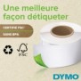 Dymo LW - Étiquettes pour dossiers suspendus - 12 x 50 mm - S0722460, Blanc, Imprimante d'étiquette adhésive, Papier, Permanent, Rectangle, LabelWriter