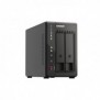 QNAP TS-253E, NAS, Tower, Intel® Celeron®, J6412, Noir