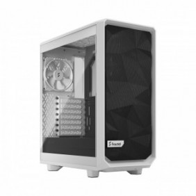 Fractal Design Meshify 2 Compact Lite, PC, Blanc, ATX, micro ATX, Mini-ITX, Acier, Verre trempé, 16,9 cm, 34,5 cm