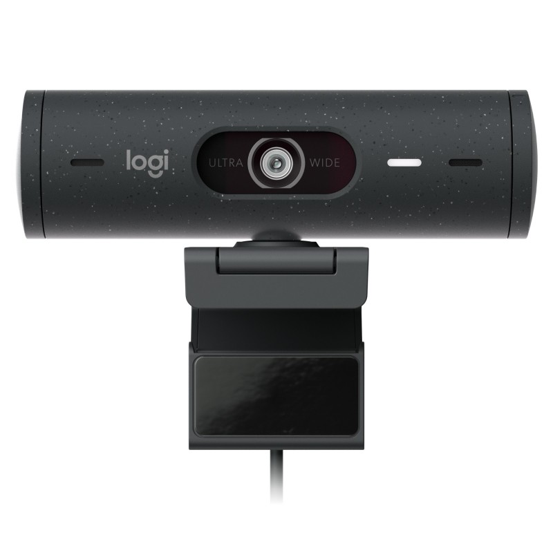 Logitech Brio 500, 4 MP, 1920 x 1080 pixels, Full HD, 60 ips, 1280x720@60fps, 1920x1080@30fps, 1080p, 720p