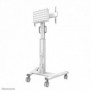 Neomounts FL50S-825WH1 Support au sol mobile pour écran 37-75" - TÜV, 70 kg, 94 cm 37", 190,5 cm 75", 100 x 100 mm, 600 x 400 mm, 1040 - 1570 mm