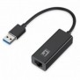 LevelOne USB-0401, Avec fil, USB, Ethernet, 1000 Mbits, Noir