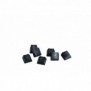 ASUS ROG RX PBT Keycap Set, Capuchon de clavier, 250 g, Noir