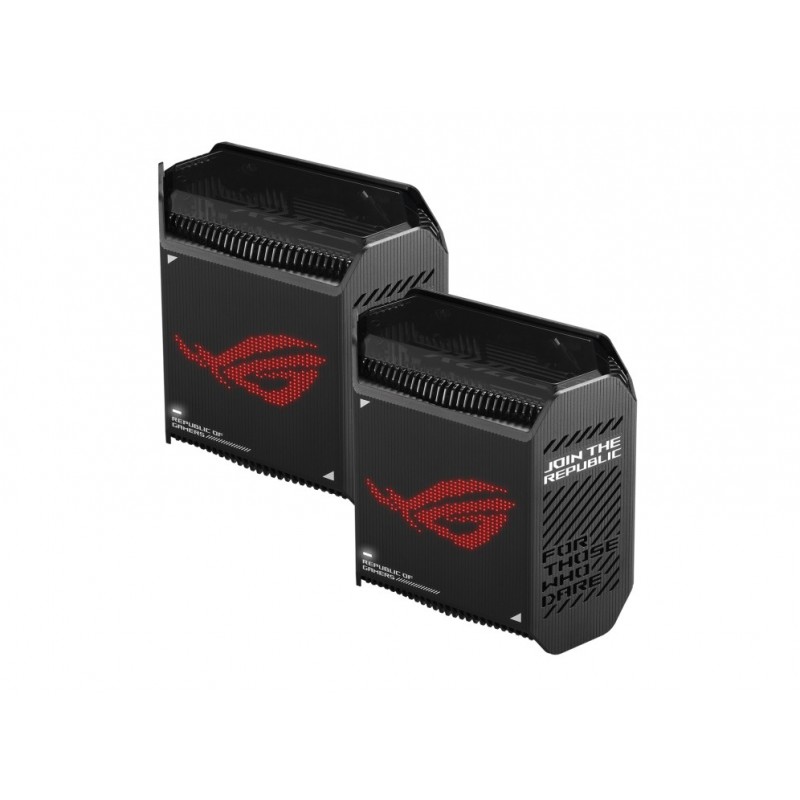 ASUS ROG Rapture GT6 B-2-PK, Noir, Interne, Routeur maillé, Énergie, 538,8 m², Tri-bande 2,4 GHz  5 GHz  5 GHz