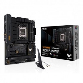 ASUS TUF GAMING B650-PLUS WIFI, AMD, Emplacement AM5, AMD Ryzen 7000 Series, Emplacement AM5, DDR5-SDRAM, 128 Go