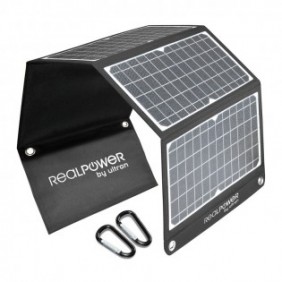 RealPower SP-30E, 30 W, 5 V, USB, Noir, Blanc, Plastique, USB Type-A, USB Type-C