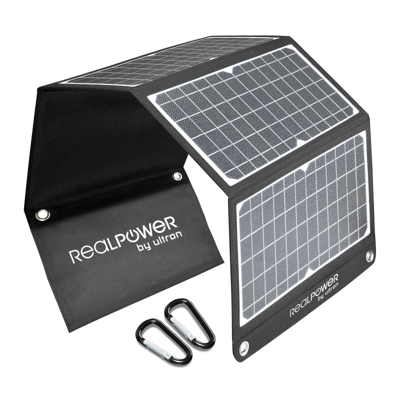 RealPower SP-30E, 30 W, 5 V, USB, Noir, Blanc, Plastique, USB Type-A, USB Type-C