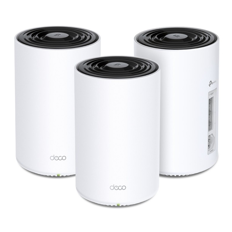 TP-LINK Deco PX503-pack, Blanc, Interne, Système maillé, 600 m², Bi-bande 2,4 GHz  5 GHz, Wi-Fi 6 802.11ax