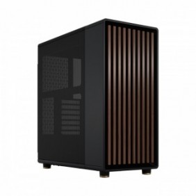 Fractal Design North , Midi Tower, PC, Noir, ATX, micro ATX, Mini-ITX, Mesh, Acier, 17 cm