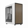 Fractal Design North , Midi Tower, PC, Blanc, ATX, micro ATX, Mini-ITX, Acier, Verre trempé, 17 cm